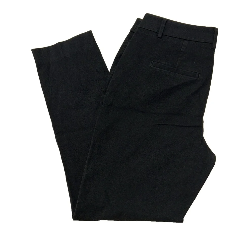 NWOT‎ Chicos Pants 1R US 8 Black Stretch Pockets Business Casual Travel